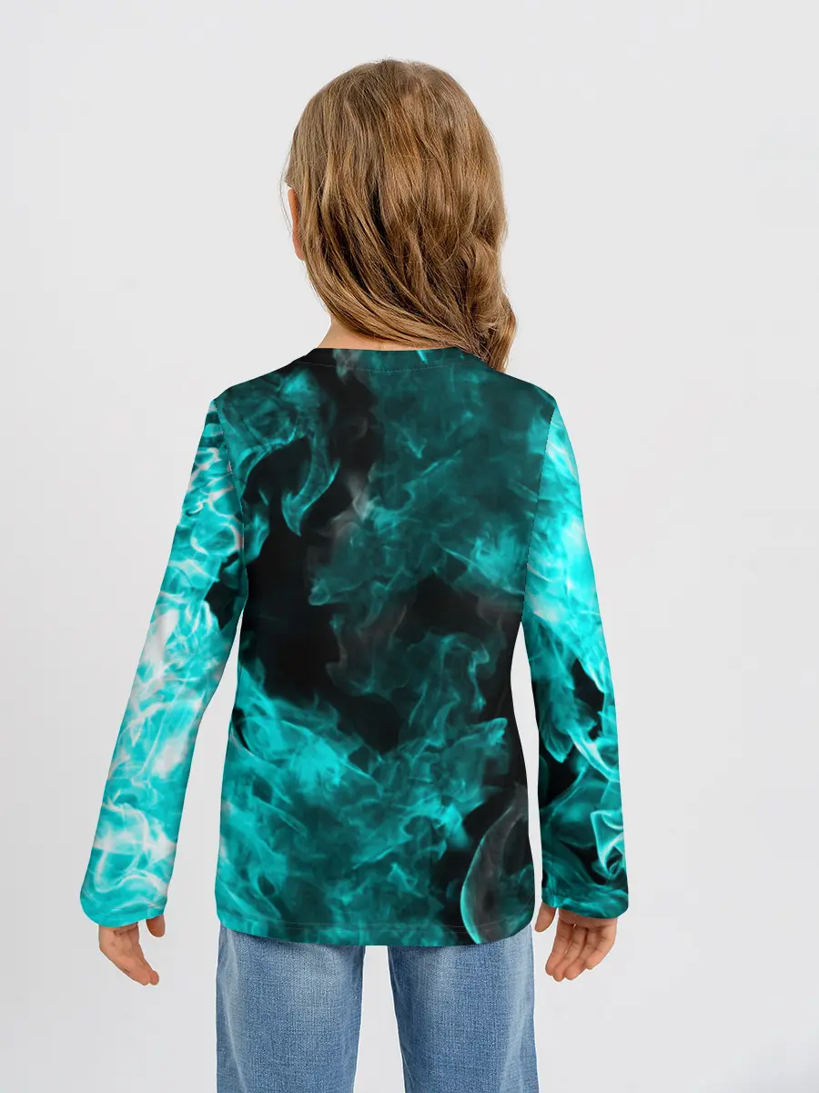 Детский лонгслив / ОГОНЬ