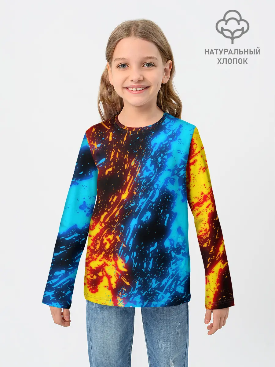 Детский лонгслив / БИТВА ОГНЕЙ