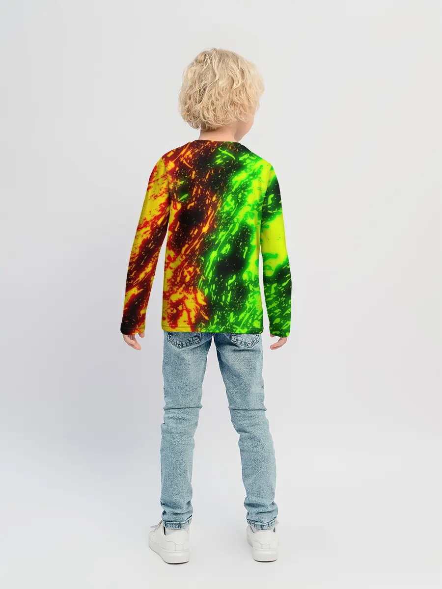 Детский лонгслив / TOXIC FLAME