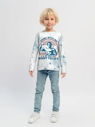 Детский лонгслив / Come with me