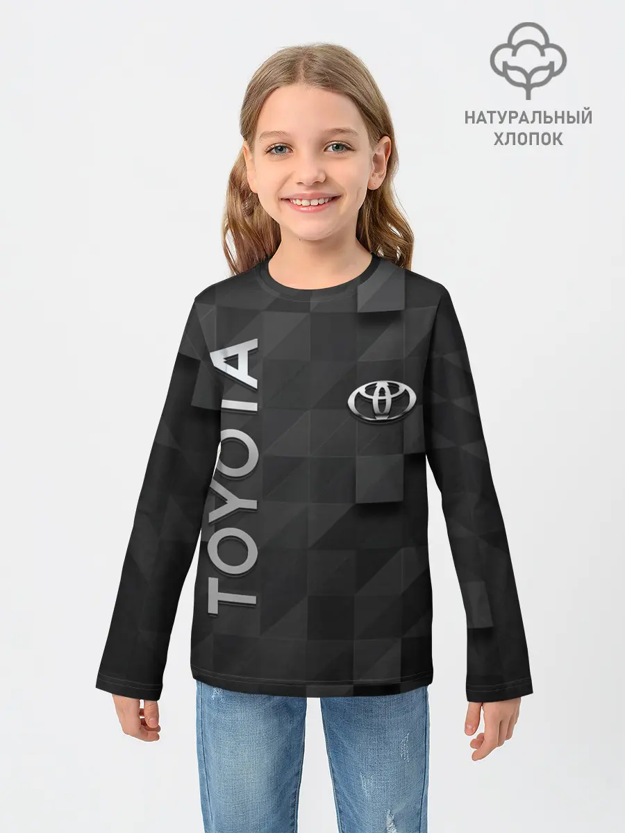 Детский лонгслив / Toyota