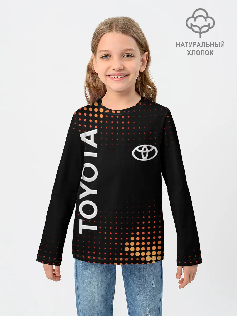 Детский лонгслив / Toyota
