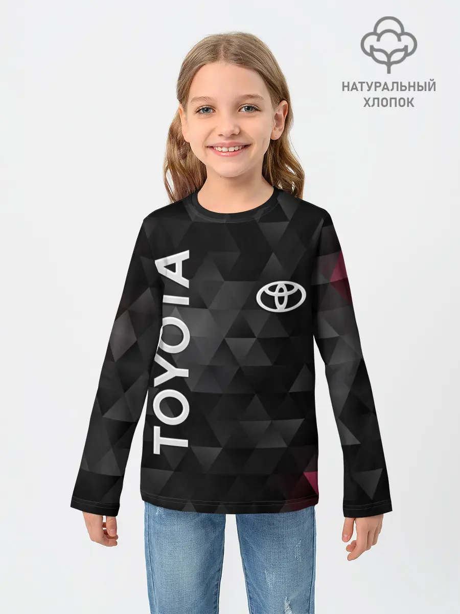 Детский лонгслив / Toyota