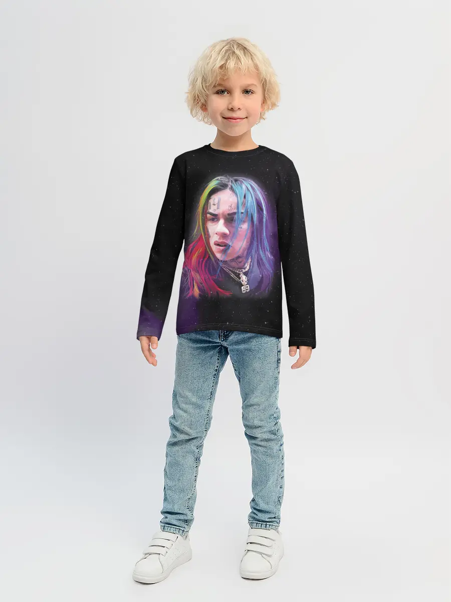 Детский лонгслив / Rap