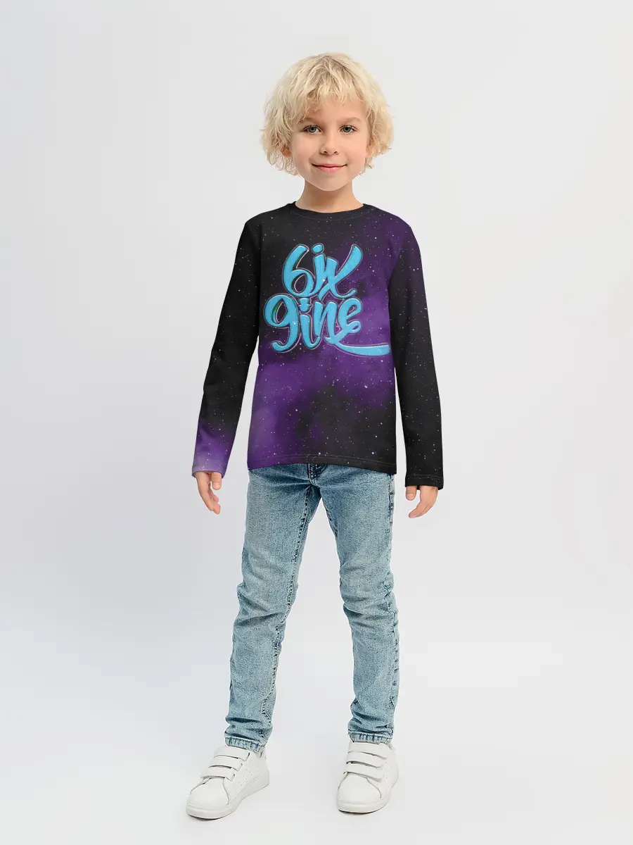 Детский лонгслив / Space 69