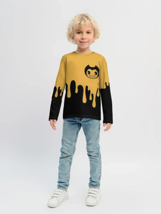 Детский лонгслив / Bendy And The Ink Machine