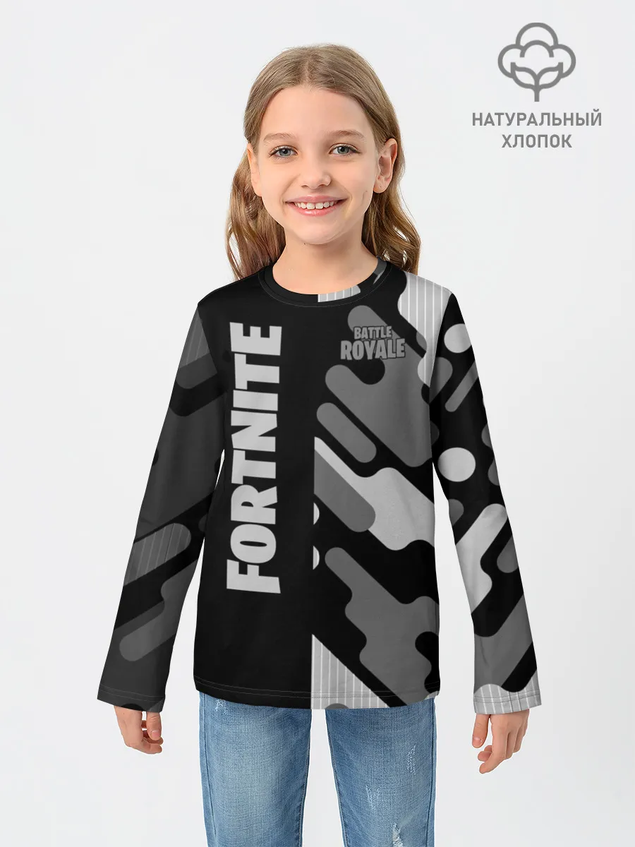 Детский лонгслив / Fortnite Battle Royale