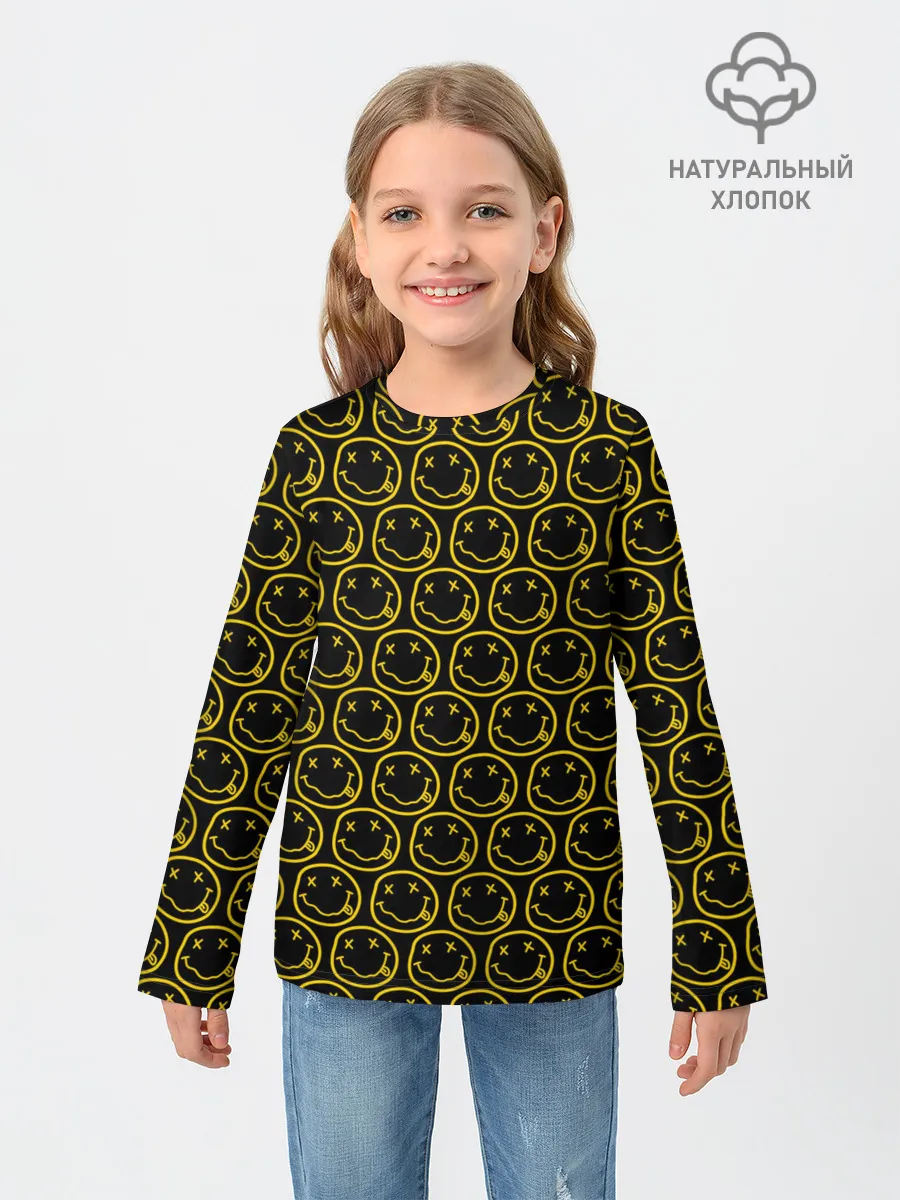 Детский лонгслив / NIRVANA