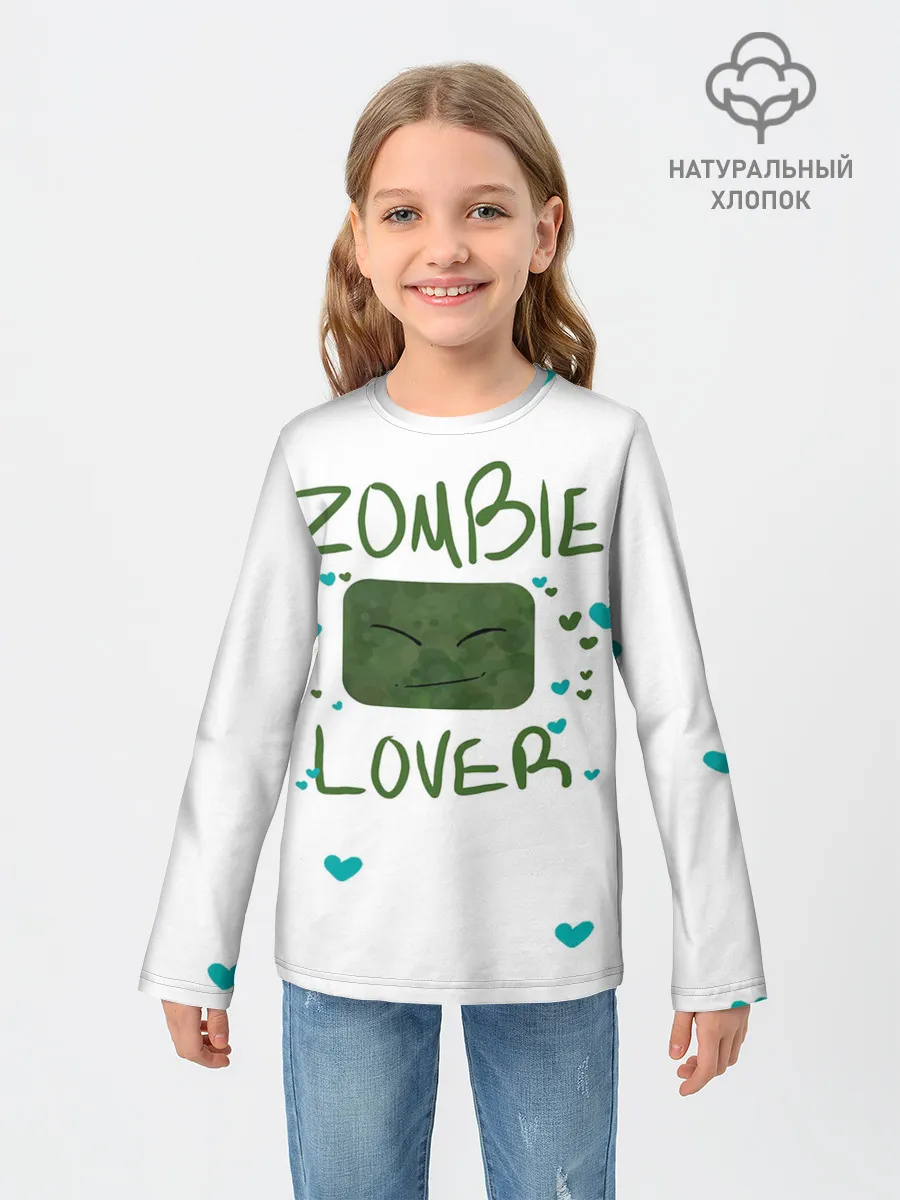 Детский лонгслив / Zombie Lover