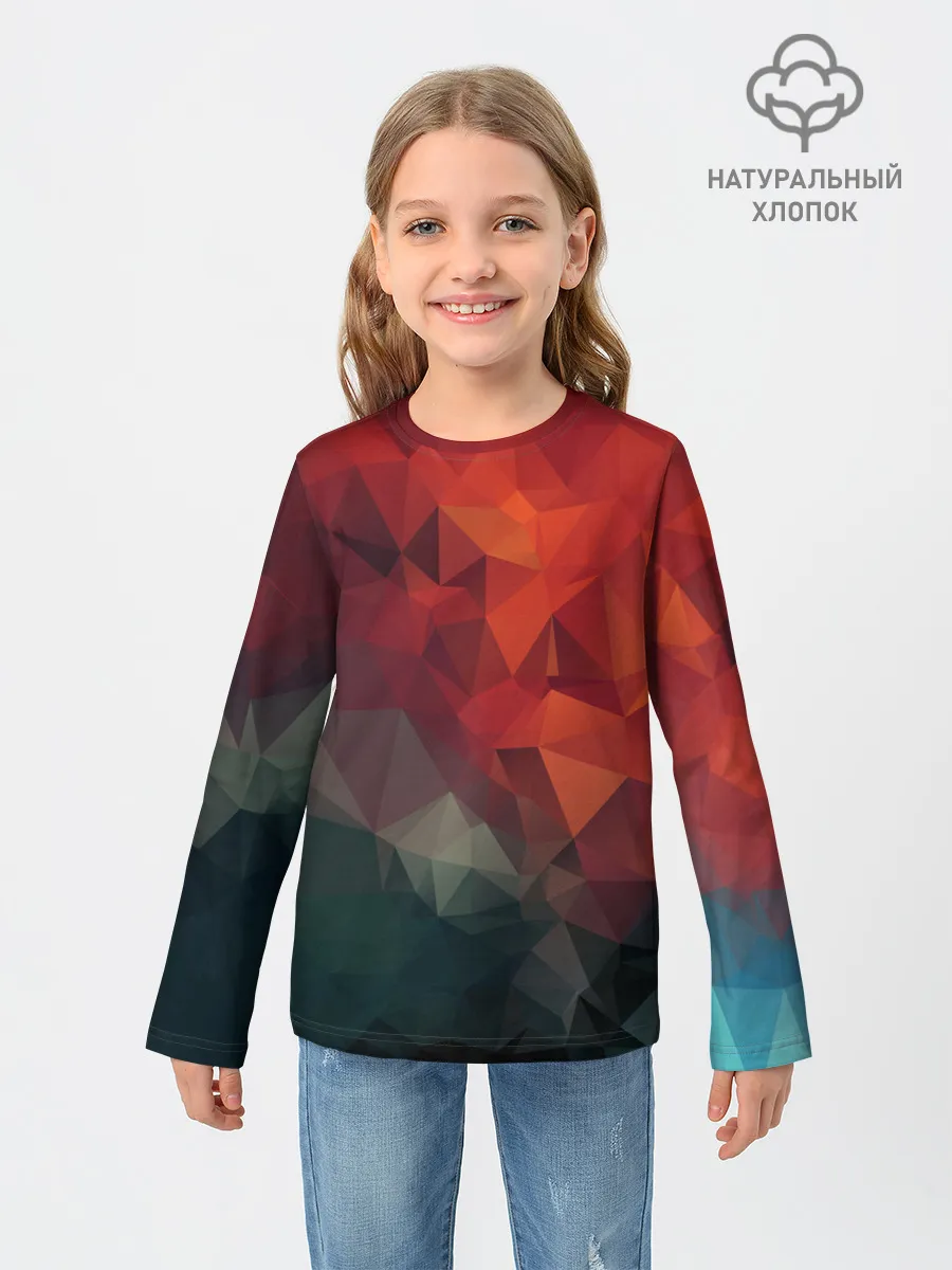Детский лонгслив / АБСТРАКЦИЯ.