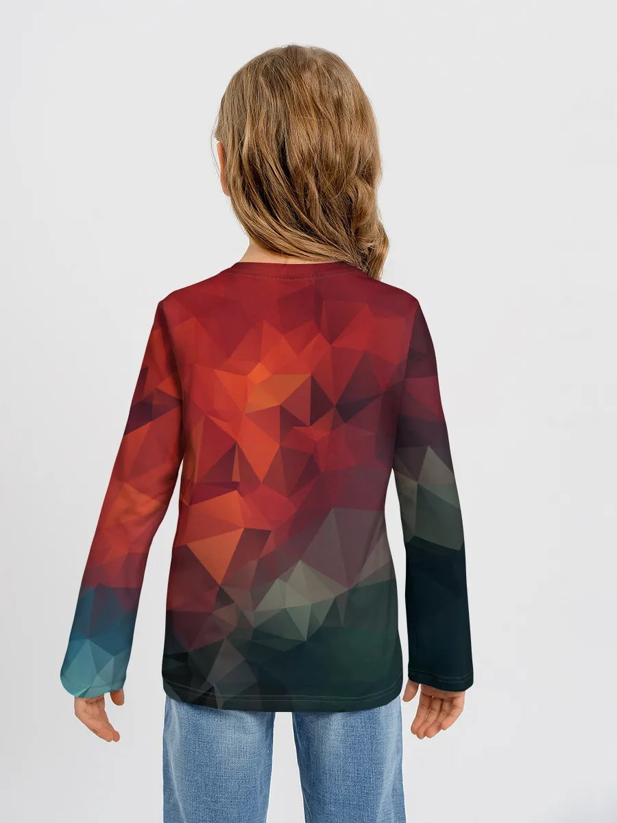 Детский лонгслив / АБСТРАКЦИЯ.