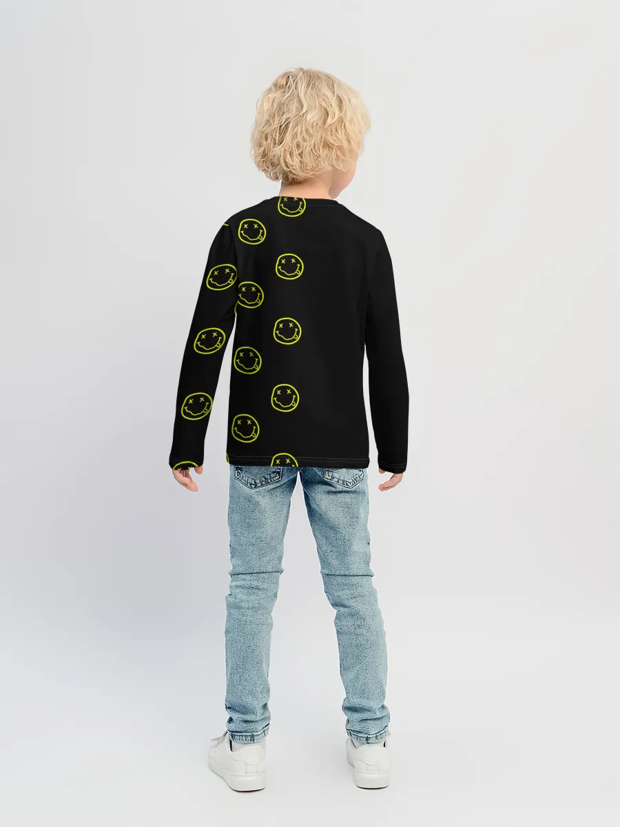 Детский лонгслив / Nirvana 2