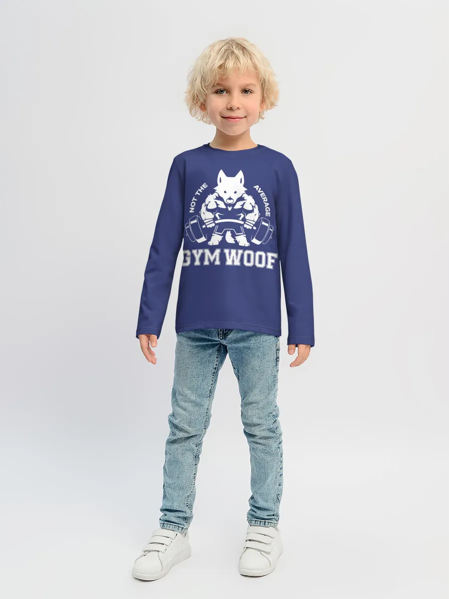 Детский лонгслив / GYM WOOF