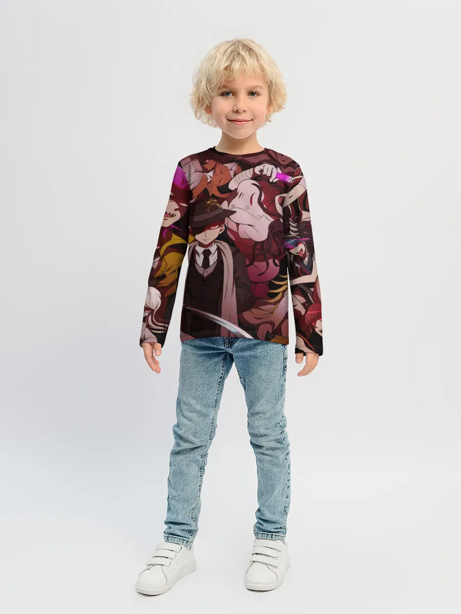 Детский лонгслив / danganronpa perso