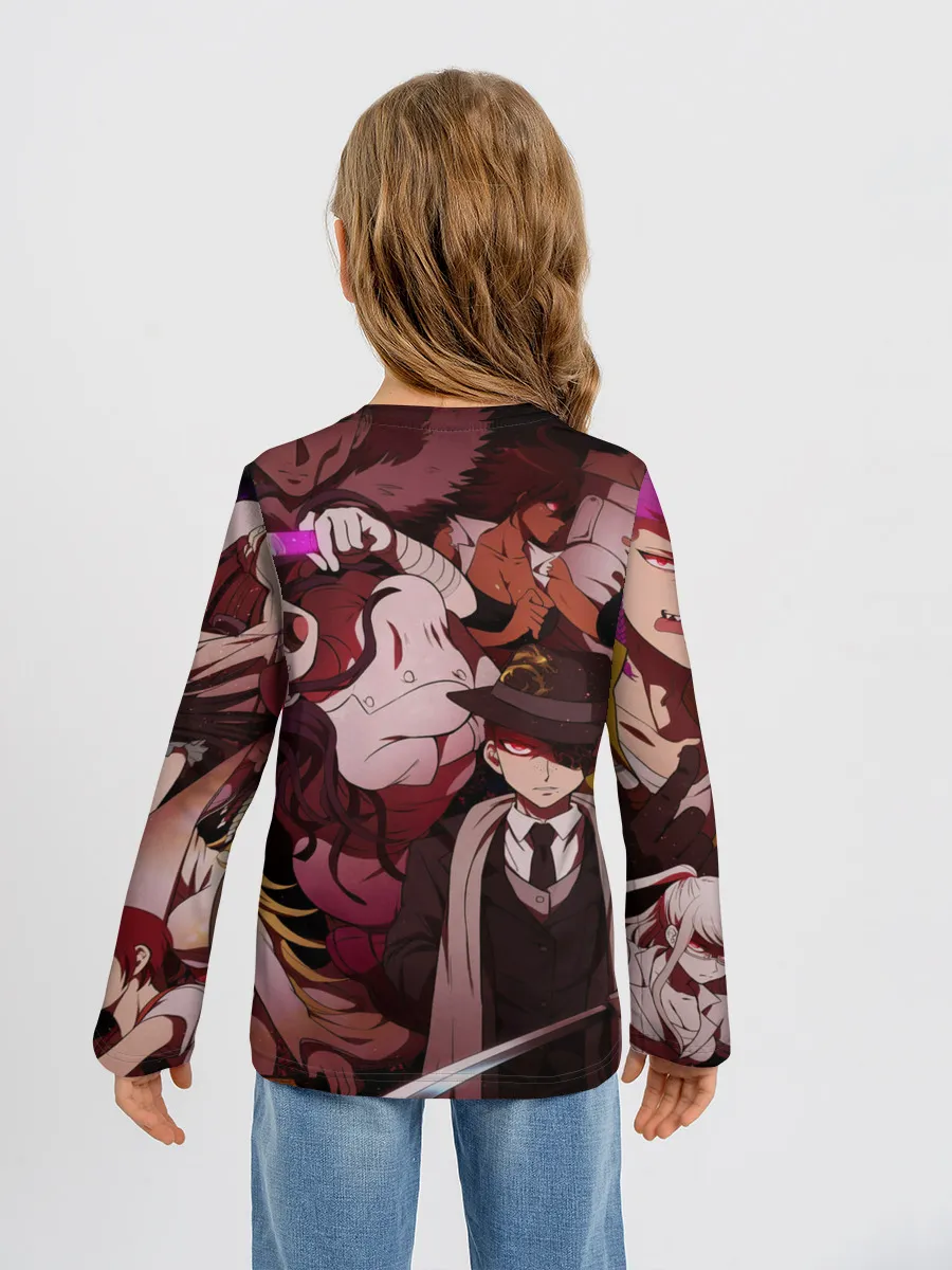 Детский лонгслив / danganronpa perso