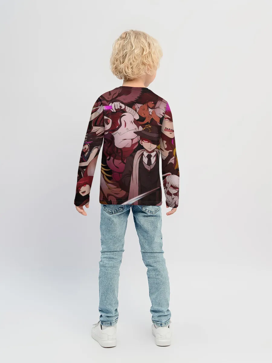 Детский лонгслив / danganronpa perso