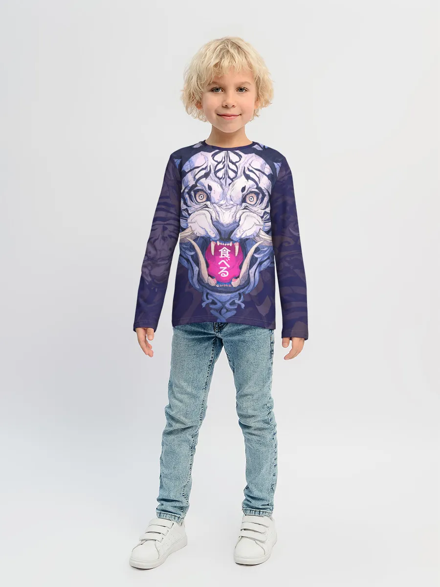 Детский лонгслив / ТИГР