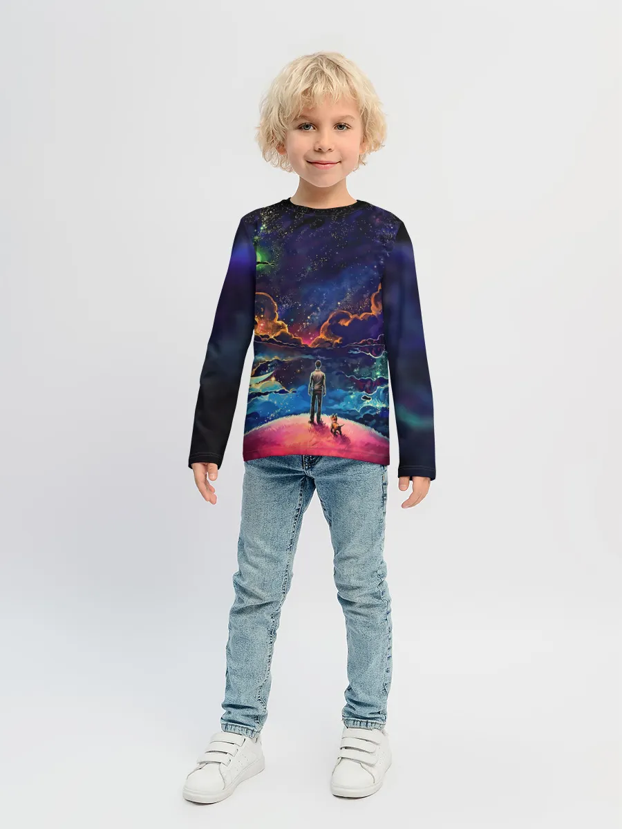 Детский лонгслив / Арт