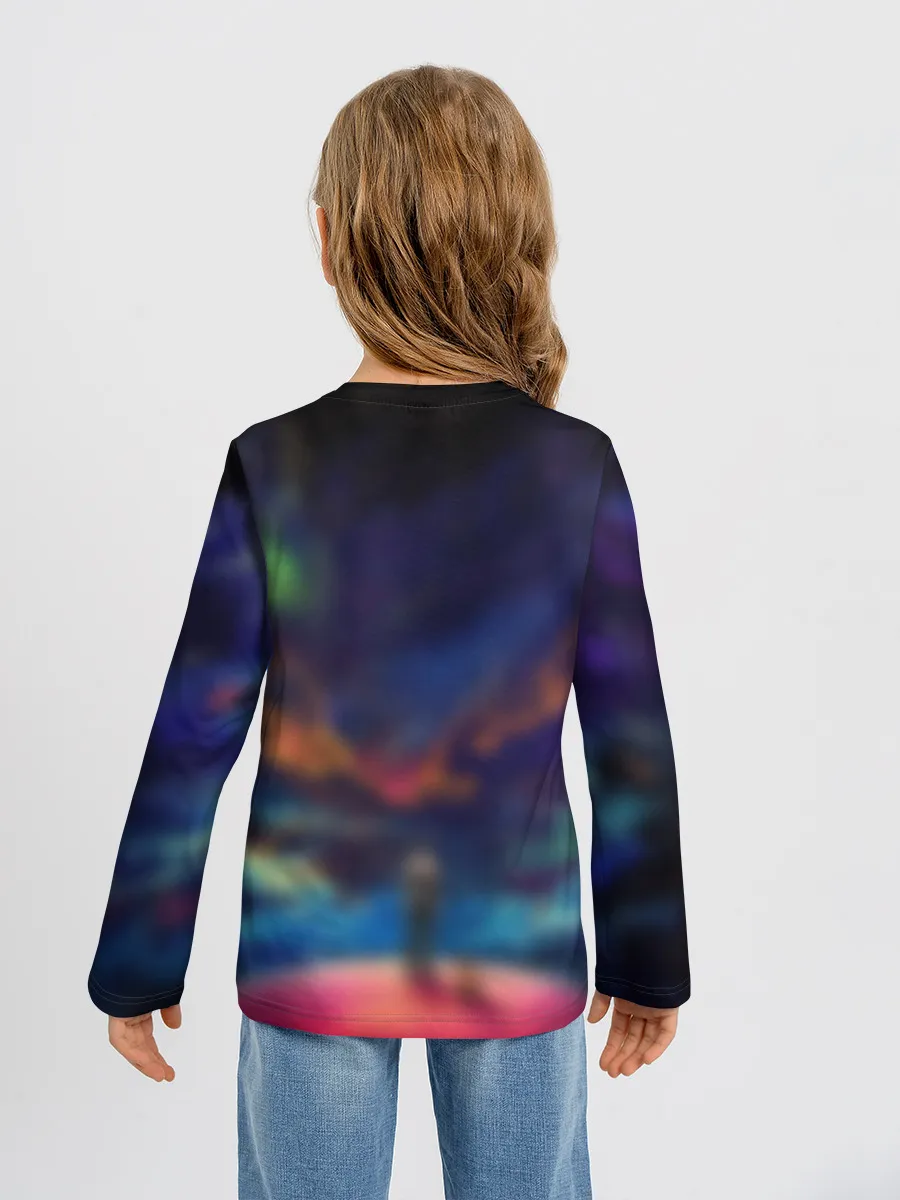 Детский лонгслив / Арт