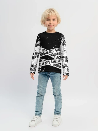Детский лонгслив / BTS / БТС