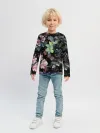 Детский лонгслив / Цветочный сад