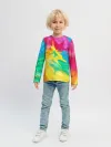 Детский лонгслив / Tie-Dye