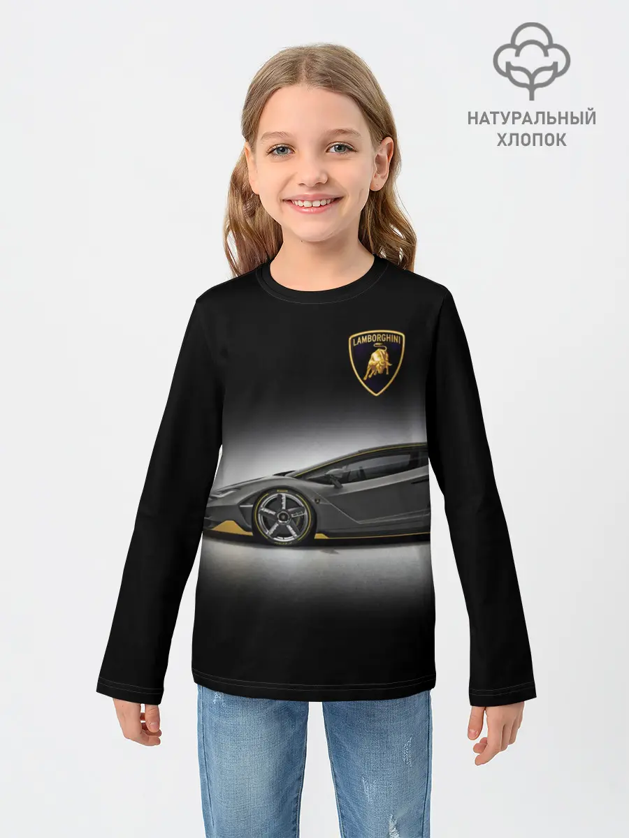 Детский лонгслив / Lambo