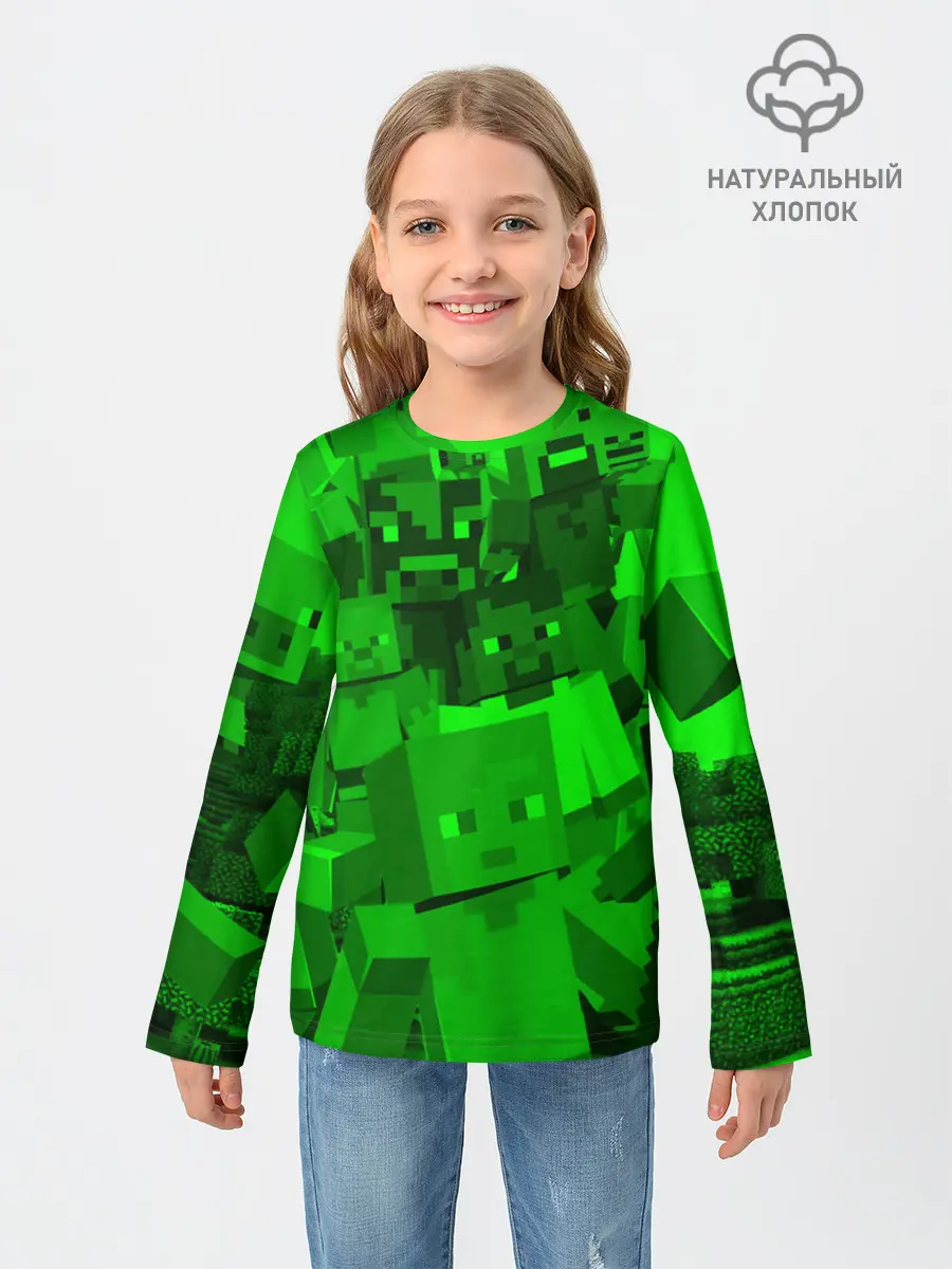 Детский лонгслив / MINECRAFT GAME