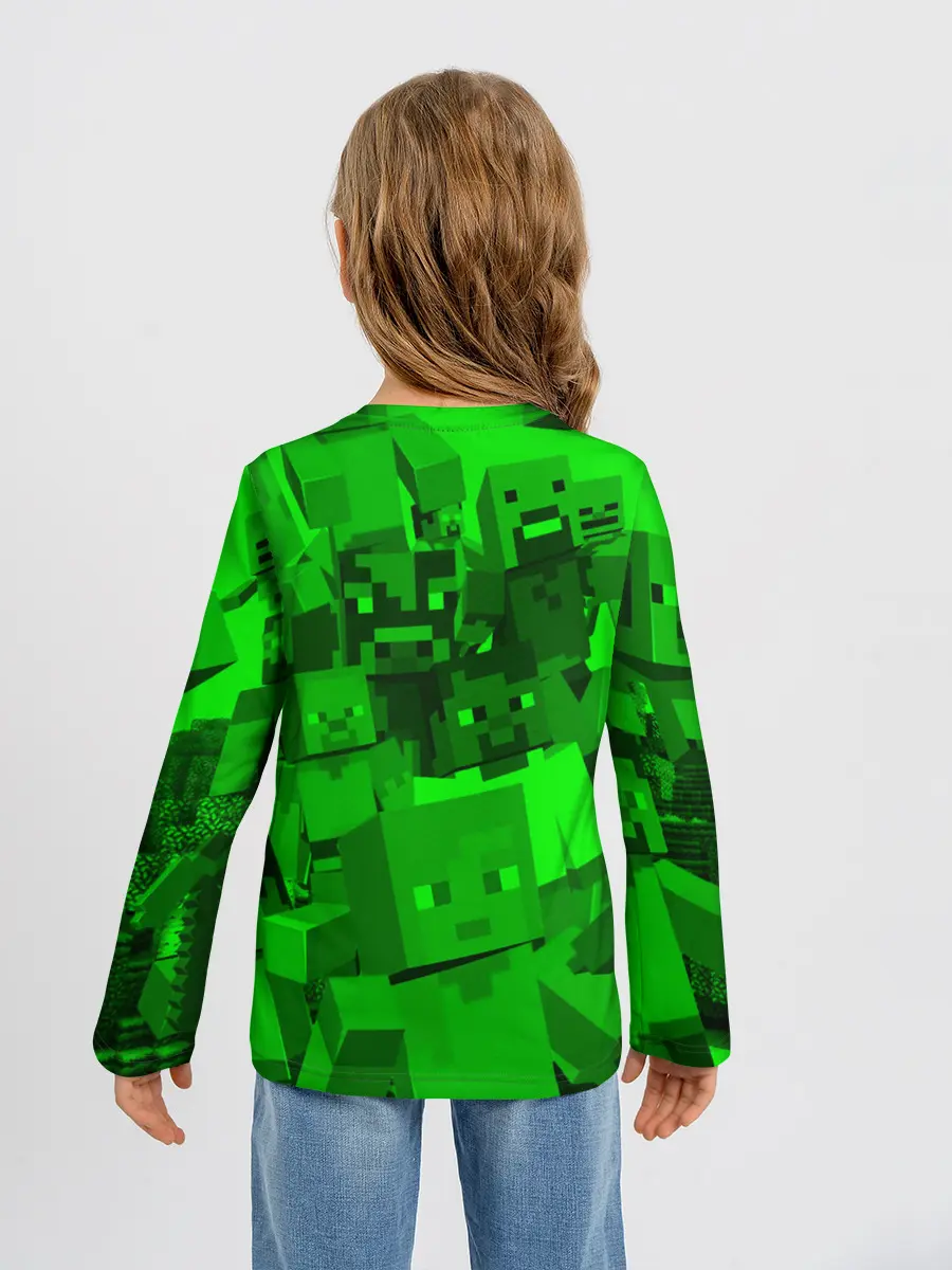 Детский лонгслив / MINECRAFT GAME