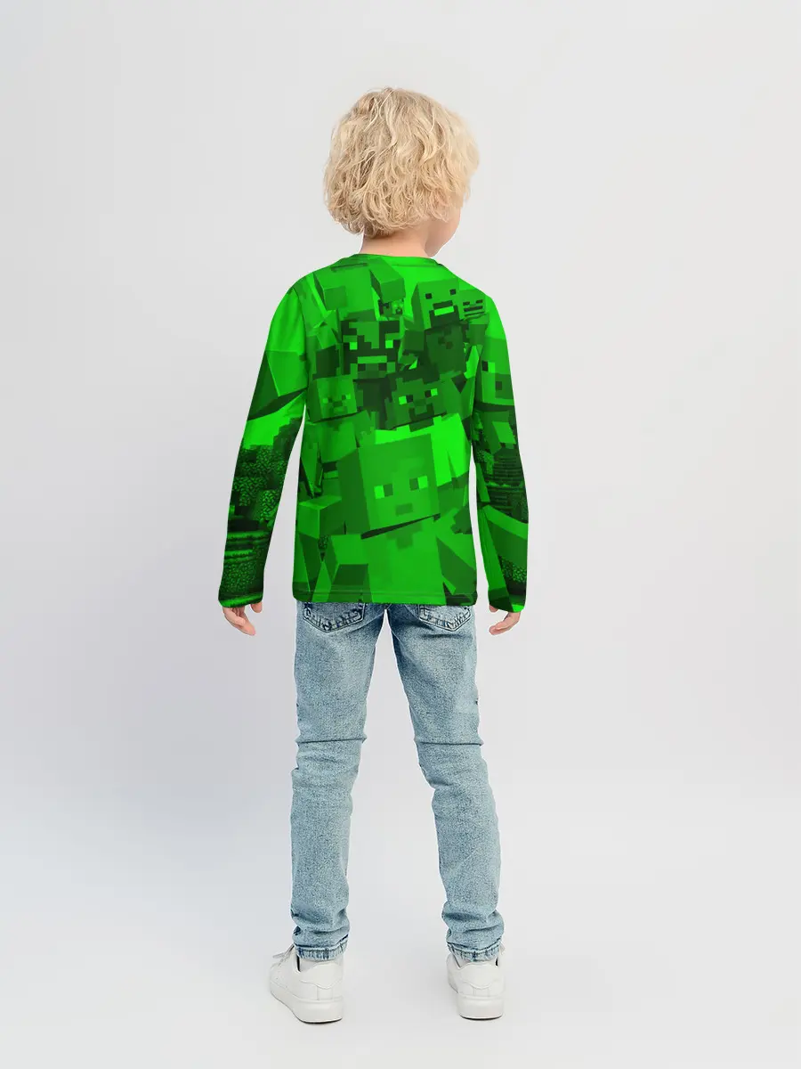 Детский лонгслив / MINECRAFT GAME
