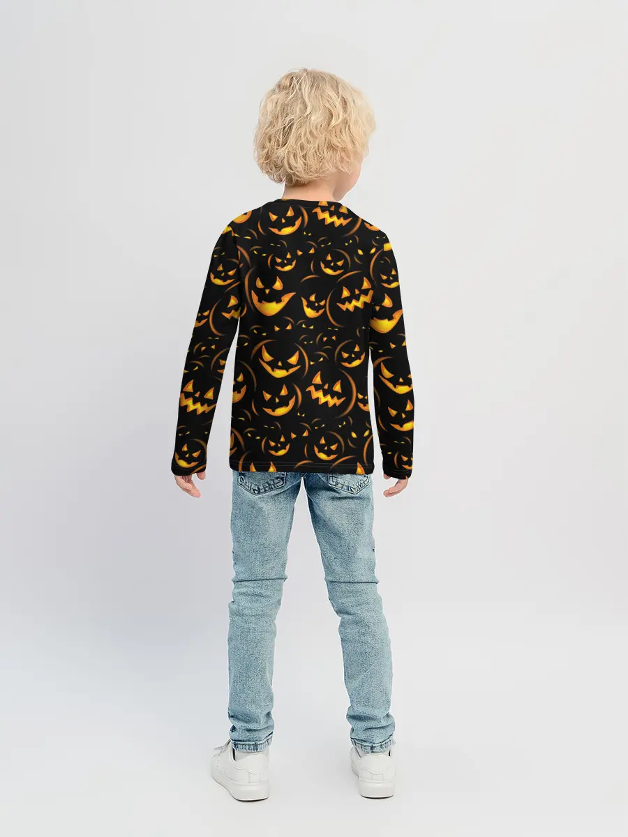 Детский лонгслив / Хэллоуин