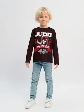 Детский лонгслив / Дзюдо