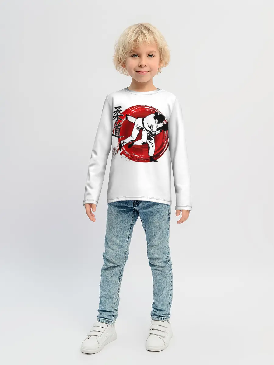 Детский лонгслив / Judo