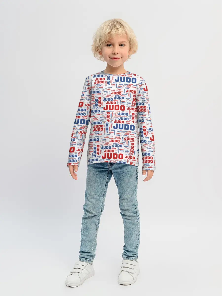 Детский лонгслив / Judo