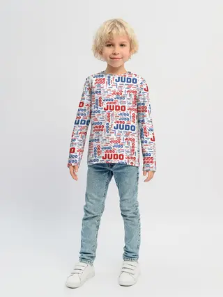 Детский лонгслив / Judo