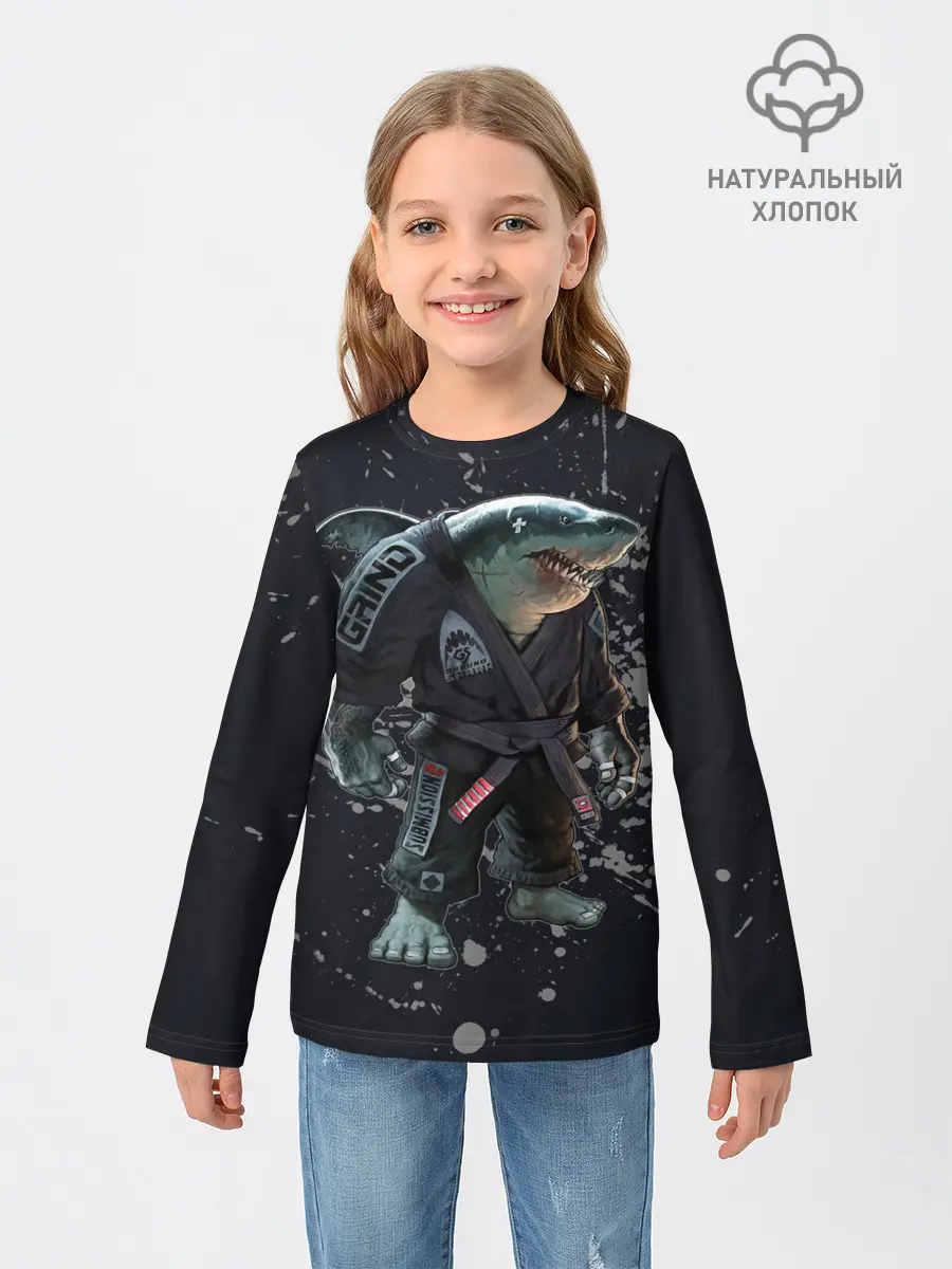 Детский лонгслив / Judo