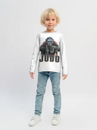 Детский лонгслив / Judo