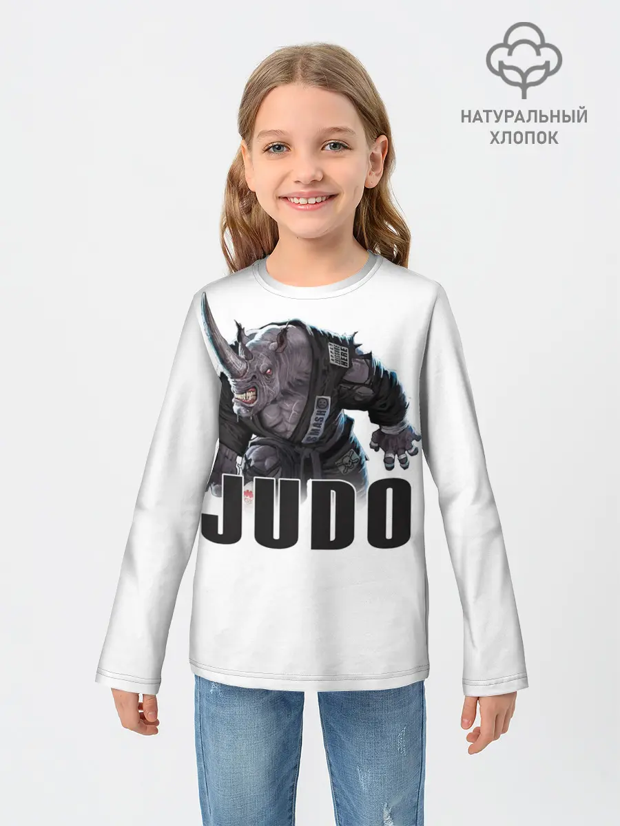 Детский лонгслив / Judo