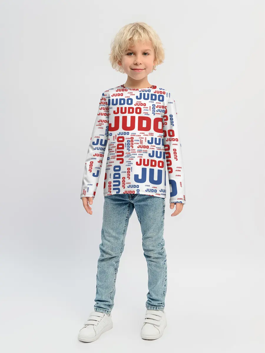 Детский лонгслив / Дзюдо