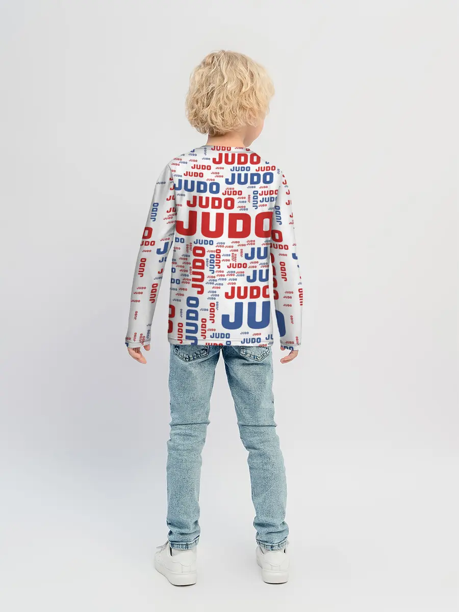 Детский лонгслив / Дзюдо