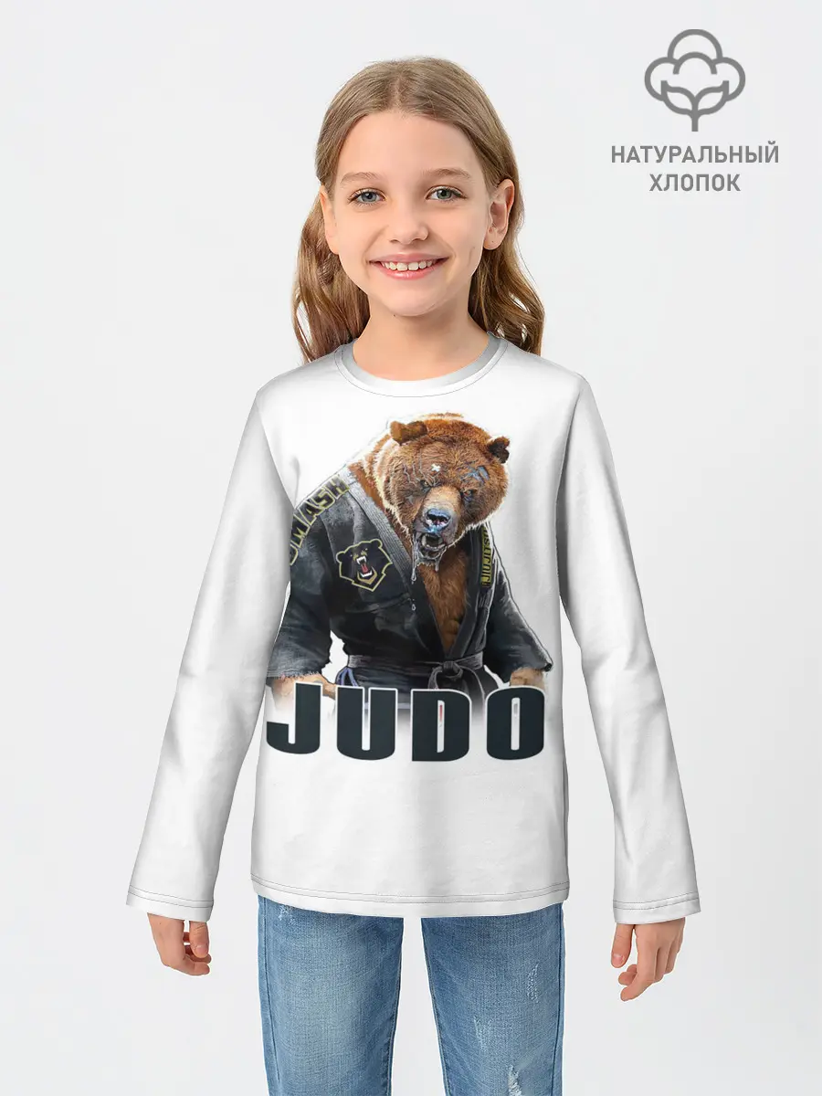 Детский лонгслив / Judo