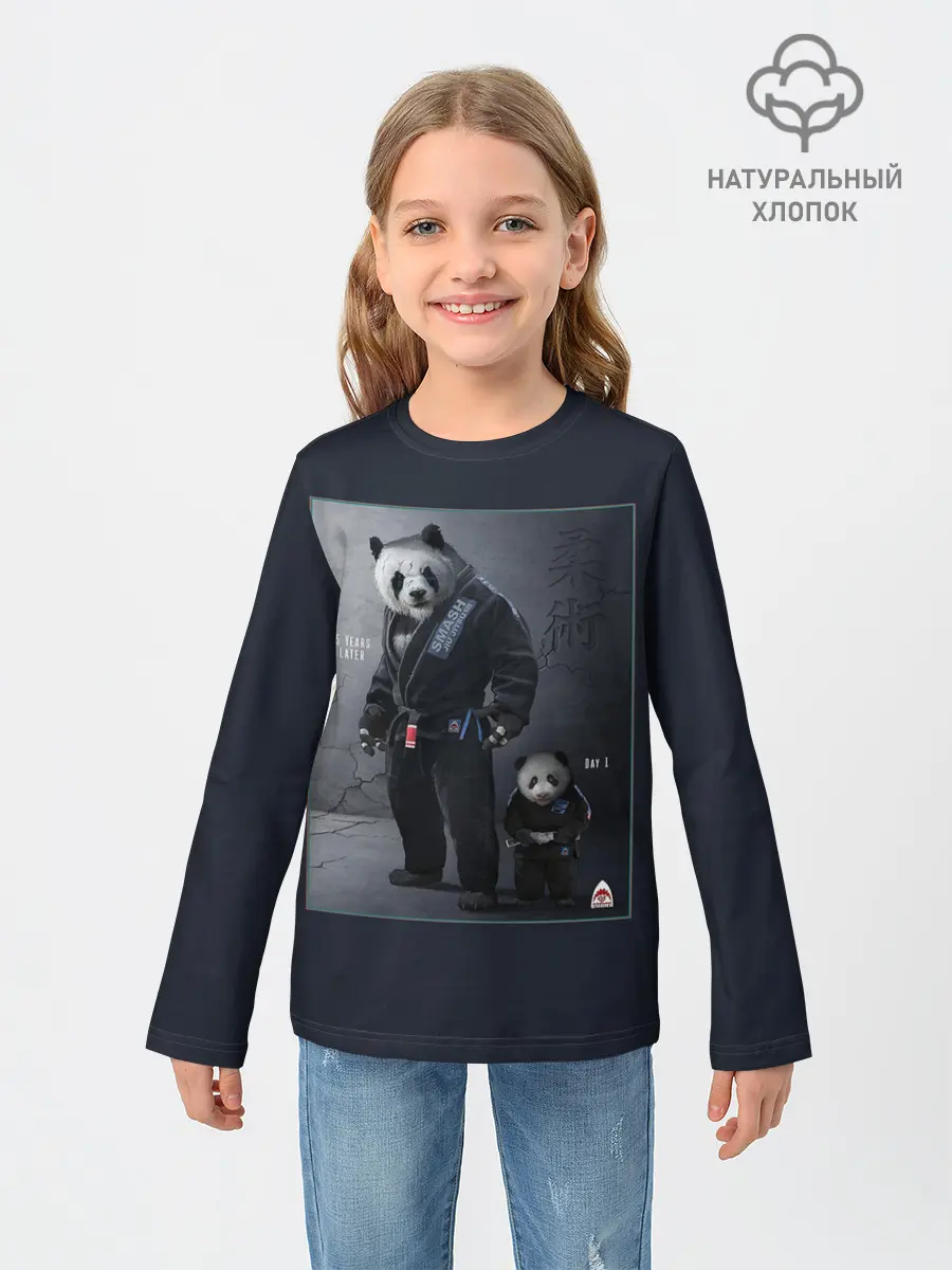 Детский лонгслив / PANDA