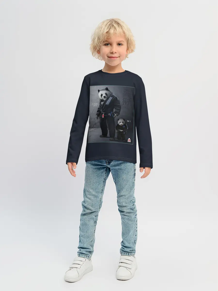 Детский лонгслив / PANDA