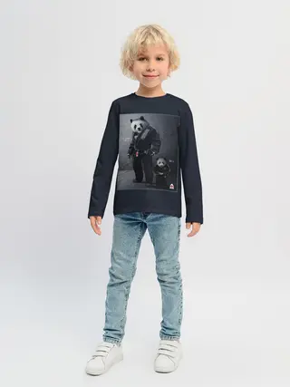 Детский лонгслив / PANDA