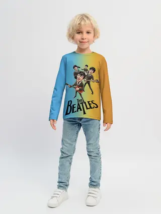 Детский лонгслив / The Beatles