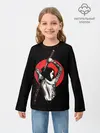 Детский лонгслив / Девушка с мечом