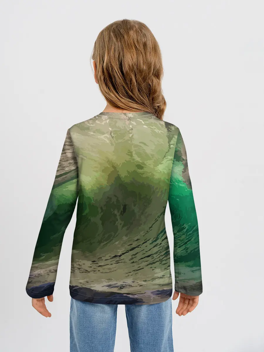 Детский лонгслив / Great White