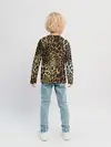 Детский лонгслив / Шкура леопарда