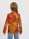 Детский лонгслив / Осенние листья