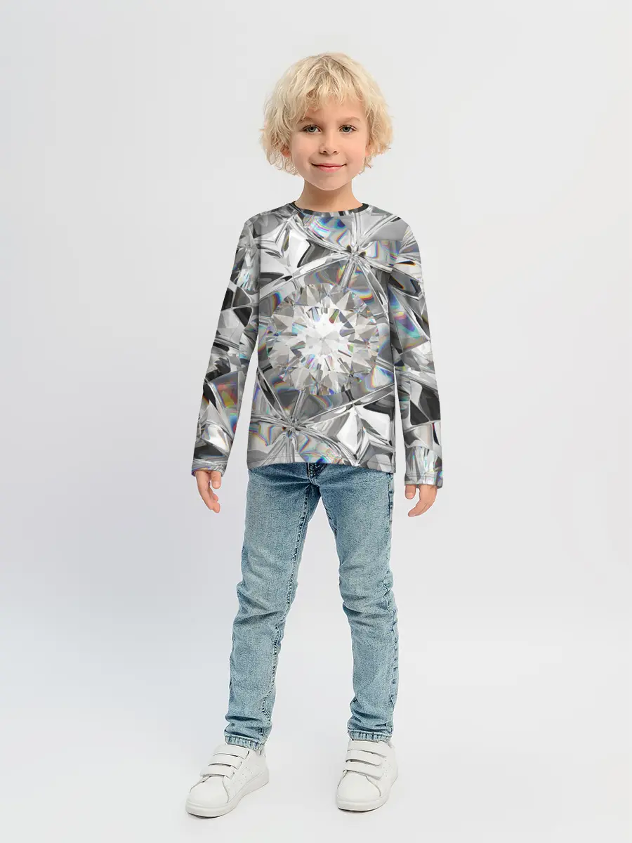 Детский лонгслив / Бриллиантовый блеск